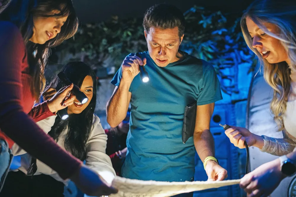 Promotional image for Ruins: Forbidden Treasure at The Escape Game — Forum Shops / The Escape Game — AREA15