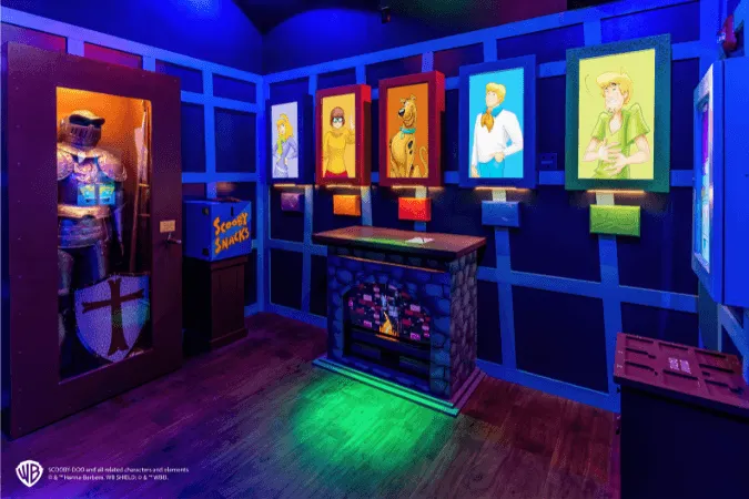 Promotional image for Scooby-Doo and the Spooky Castle Adventure at Escapology — Maryland Parkway / Escapology — Town Square