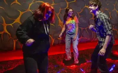 Promotional image for The Floor Is Lava at Lost Games Las Vegas