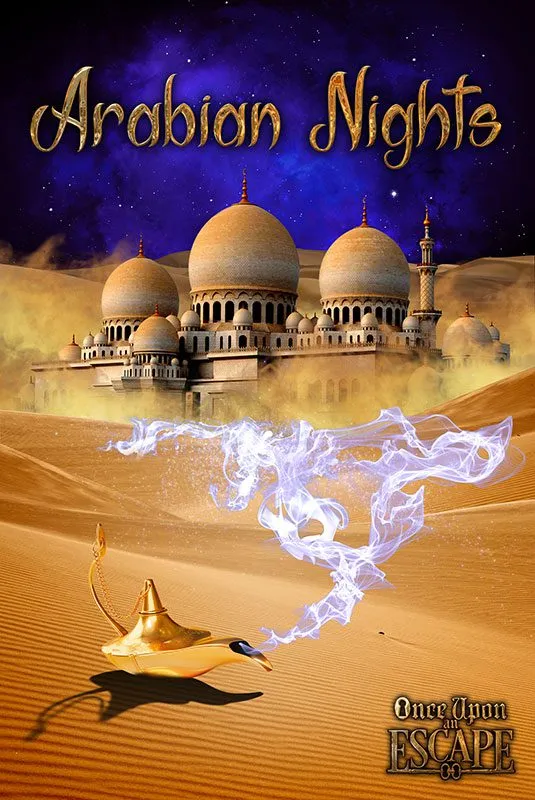 Promotional image for Arabian Nights at Once Upon an Escape