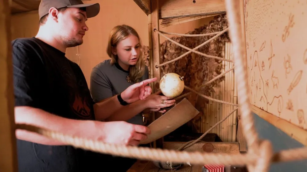 Promotional image for The Relic at Red Door Escape Room — Horseshoe